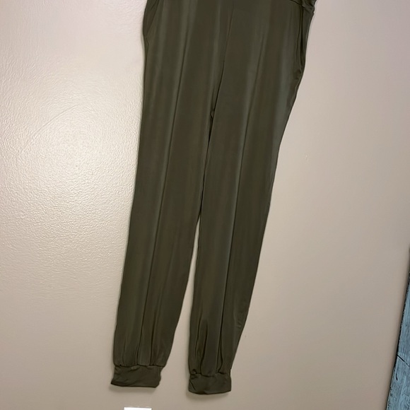 Purusha People Lady of the Cosmos olive green soft overalls - size L - Picture 7 of 16
